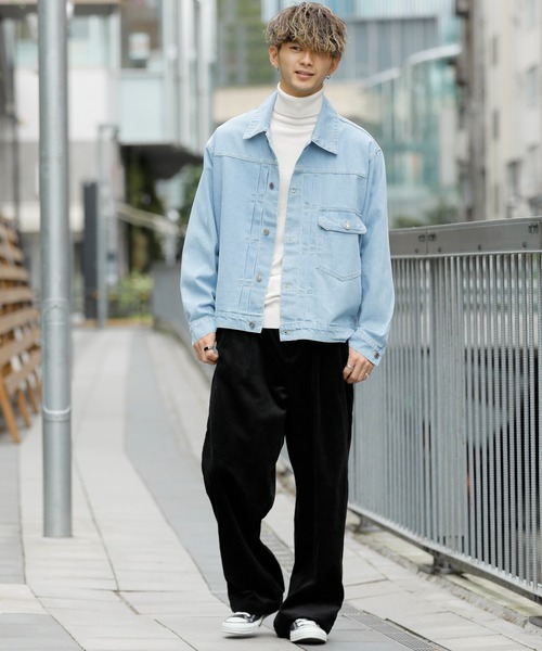 Beno（ビーノ）の「ワイドピッチ コットン コーデュロイ タックワイドパンツ（その他パンツ・メンズ・アイボリー/ブラック/ダークブラウン/ダークグリーン/ダークブルー・S/M/L）」の17枚目の写真