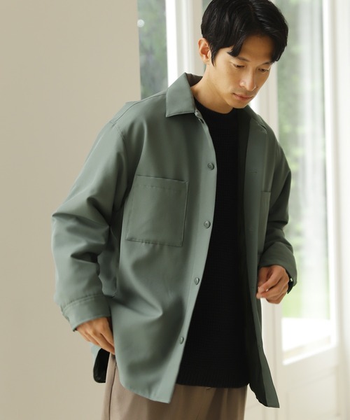 LAKOLE（ラコレ）の「エアサーマルシャツジャケット / 215619（その他アウター・メンズ・ブラック/ベージュ/ブラウン/グリーン・MEDIUM/LARGE/X-LARGE）」の4枚目の写真