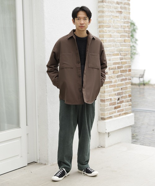 LAKOLE（ラコレ）の「エアサーマルシャツジャケット / 215619（その他アウター・メンズ・ブラック/ベージュ/ブラウン/グリーン・MEDIUM/LARGE/X-LARGE）」の10枚目の写真