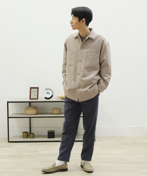 LAKOLE（ラコレ）の「エアサーマルシャツジャケット / 215619（その他アウター・メンズ・ブラック/ベージュ/ブラウン/グリーン・MEDIUM/LARGE/X-LARGE）」の14枚目の写真