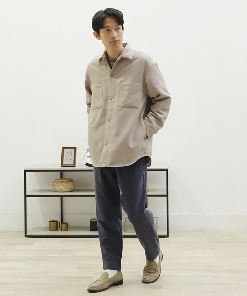 LAKOLE（ラコレ）の「エアサーマルシャツジャケット / 215619（その他アウター・メンズ・ブラック/ベージュ/ブラウン/グリーン・MEDIUM/LARGE/X-LARGE）」の16枚目の写真