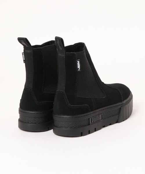 PUMA（プーマ）の「【PUMA / プーマ】MAYZE CHELSEA SUEDE WMNS メイズ チェルシー スウェード ウィメンズ ブーツ（ブーツ・レディース・ブラック・23.5cm/24.5cm）」の3枚目の写真