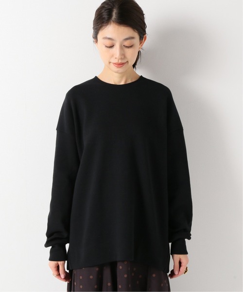 IENA(イエナ)の「ミラノリブプルオーバー(Tシャツ/カットソー・レディース・ブラック/ベージュ・FREE)」の7枚目の写真