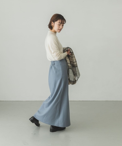 かぐれ（カグレ）の「ウールストレートスカート（スカート）」 - WEAR