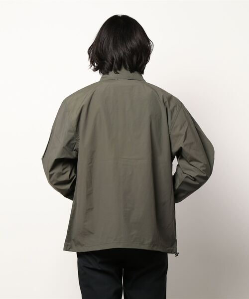 United Athle（ユナイテッドアスレ）の「United Athle / ユナイテッドアスレ / ビッグシルエット コットンナイロン スタンドカラー フードインジャケット / ミリタリージャケット / 防風 / 撥水（ミリタリージャケット・メンズ・ベージュ/ブラック/カーキ・L/M）」の7枚目の写真