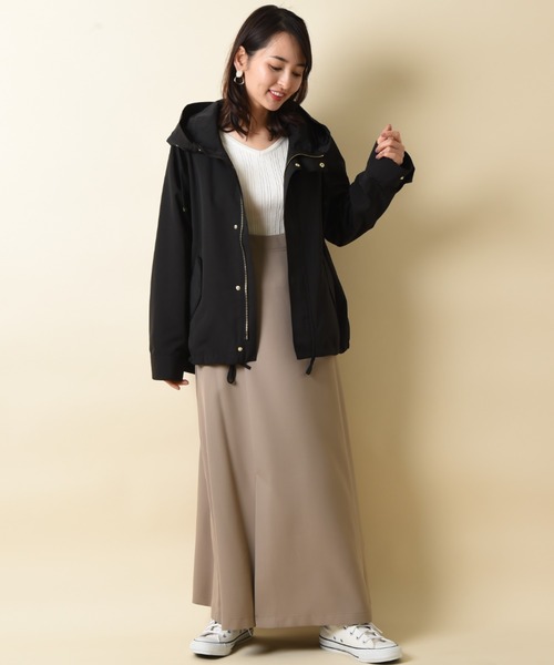 INTERPLANET（インタープラネット）の「【ＷＥＢ限定】レザー配色ジャンパースカート（ジャンパースカート・レディース・ブラック/モカ・FREE）」の16枚目の写真