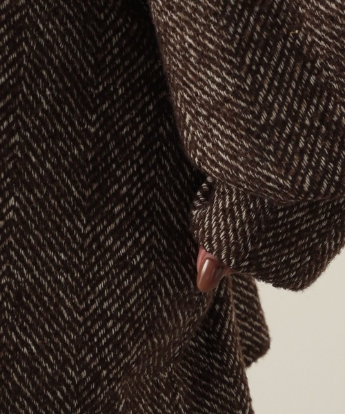 Heather（ヘザー）の「ツイードミドルジャケット  260101（その他アウター・レディース・ブラック系/ブラウン系・FREE）」の19枚目の写真