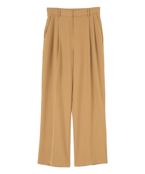 titivate（ティティベイト）の「ウエストタックセミワイドパンツ（その他パンツ・レディース・レッド/グリーン/ブラック/ネイビー/ライトブラウン/カーキ/オレンジ・S/M/L）」の9枚目の写真