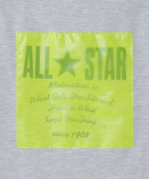 CONVERSE ALL STAR(コンバースオールスター)の「【WEB限定】【キッズ】CONVERSE コンバース 肩レイヤーT(130~160cm)(Tシャツ/カットソー・キッズ・ホワイト/スモークグレー・130/140/150/160)」の7枚目の写真