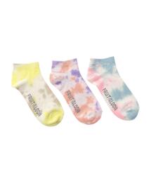 FRUIT OF THE LOOM（フルーツオブザルーム）の「FRUIT OF THE LOOM（フルーツオブザルーム）3ピースタイダイソックス（ソックス/靴下・レディース）」