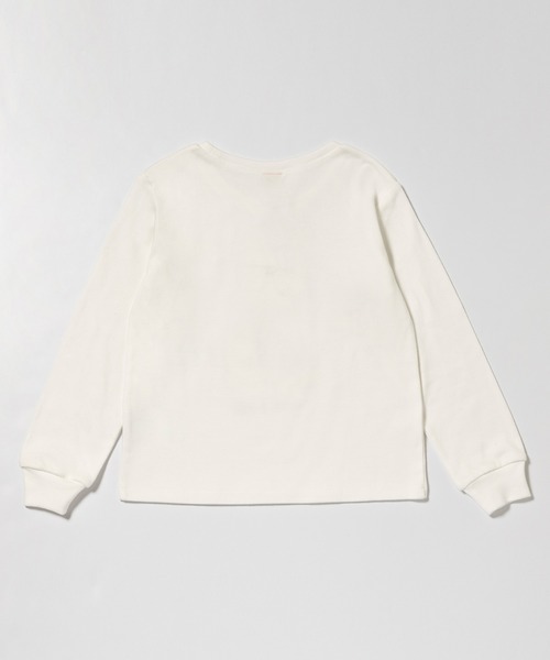 PAUL&JOE（ポールアンドジョー）の「PAUL & JOE(ポール & ジョー) Kids & Junior メガネネコロンＴ（Tシャツ/カットソー・キッズ・ホワイト/ネイビー/ライトピンク・110cm/150cm/140cm/130cm/120cm）」の21枚目の写真
