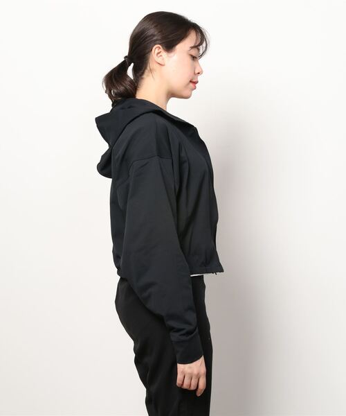 Hurley （ハーレー）の「W UTILITY DOLMAN FZ HOODIE  ハーレーレディースパーカー　水陸両用　ラッシュパーカー（パーカー・レディース・ブラック/カーキ・SMALL/MEDIUM）」の3枚目の写真