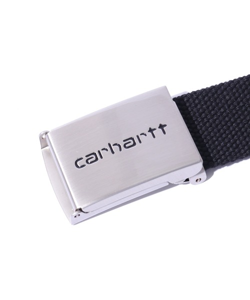 Carhartt WIP(カーハートダブリューアイピー)の「Carhartt WIP/カーハートダブリューアイピー Clip Belt Chrome ベルト バックル(ベルト・メンズ・ブラック・ONE SIZE)」の3枚目の写真