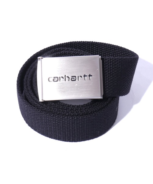 Carhartt WIP(カーハートダブリューアイピー)の「Carhartt WIP/カーハートダブリューアイピー Clip Belt Chrome ベルト バックル(ベルト・メンズ・ブラック・ONE SIZE)」の5枚目の写真