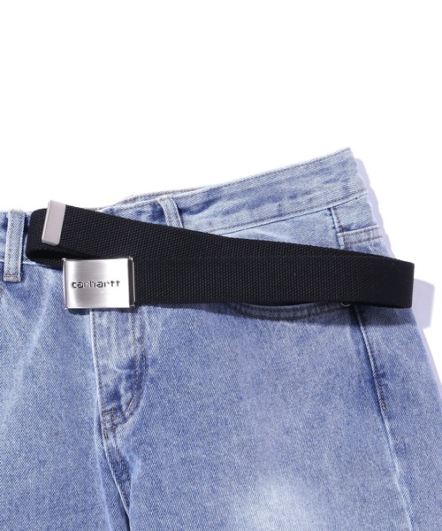Carhartt WIP(カーハートダブリューアイピー)の「Carhartt WIP/カーハートダブリューアイピー Clip Belt Chrome ベルト バックル(ベルト・メンズ・ブラック・ONE SIZE)」の6枚目の写真