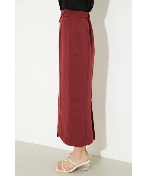 rienda(リエンダ)の「ターンベルトジップスカート(スカート・レディース・ブラック/グリーン/バーガンディー/ライトベージュ・SMALL/MEDIUM)」の18枚目の写真