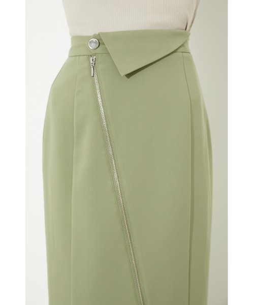 rienda(リエンダ)の「ターンベルトジップスカート(スカート・レディース・ブラック/グリーン/バーガンディー/ライトベージュ・SMALL/MEDIUM)」の22枚目の写真