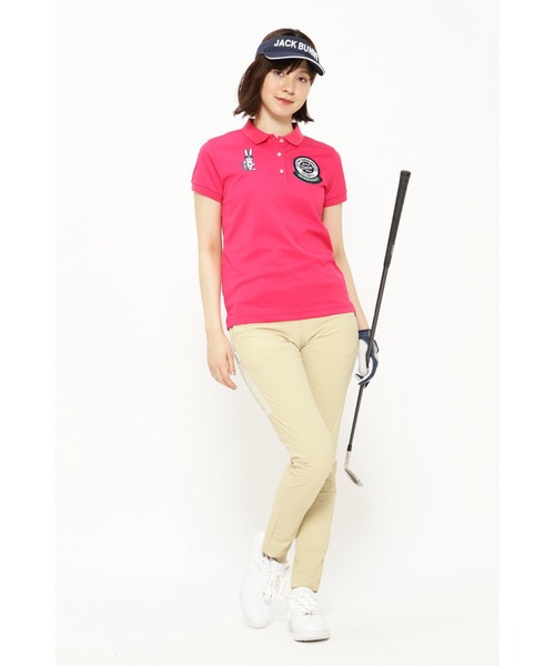 Jack Bunny!!(ジャックバニー)の「【Jack Bunny!!】ナイロンリップ 2WAYストレッチ(その他パンツ・レディース・ベージュ/ネイビー/ホワイト・MEDIUM/LARGE/X-SMALL/SMALL)」の2枚目の写真