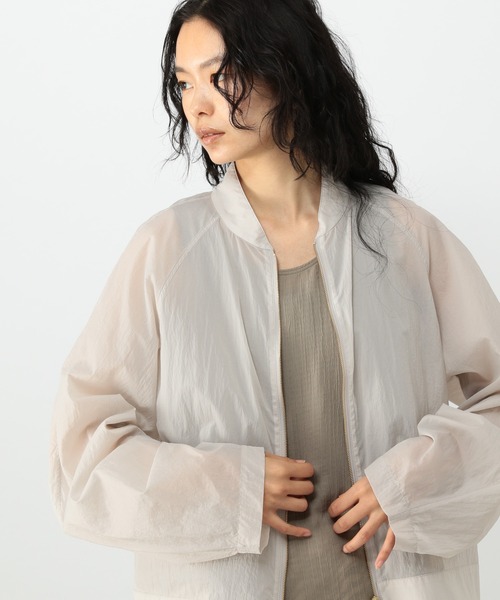OFAKIND(オフアカインド)の「OFAKIND / エアーナイロンブルゾン(ブルゾン・レディース・ブラック/グレイッシュベージュ・0/1)」の17枚目の写真