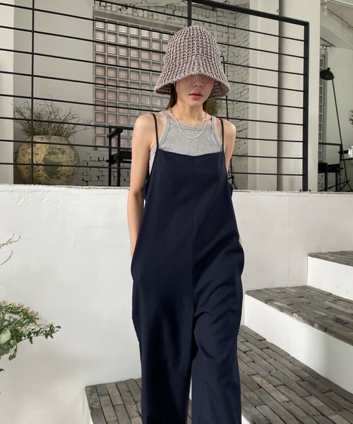 Didot.showroom（ディドット ショールーム）の「鍵編みペーパーバケットハット（ハット・レディース・ブラック/ベージュ/グレー・FREE）」の12枚目の写真