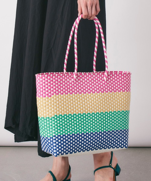 SETUP7(セットアップセブン)の「【SETUP7】カラーメルカドバッグ SCCH108(トートバッグ・レディース・その他1/その他2/その他3/その他5/その他6/その他4・FREE)」の17枚目の写真