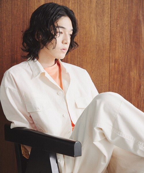 【LUCEBER/ルースバー別注】ミリタリーシャツ