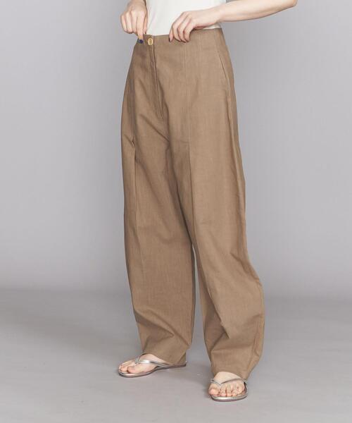 Lepidos（レピドス）の「＜Lepidos＞麻コットン ワンダラーパンツ -ウォッシャブル-（その他パンツ・レディース・ピンク/モカ/ナチュラル・S/M）」の2枚目の写真