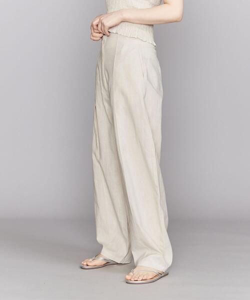 Lepidos（レピドス）の「＜Lepidos＞麻コットン ワンダラーパンツ -ウォッシャブル-（その他パンツ・レディース・ピンク/モカ/ナチュラル・S/M）」の9枚目の写真