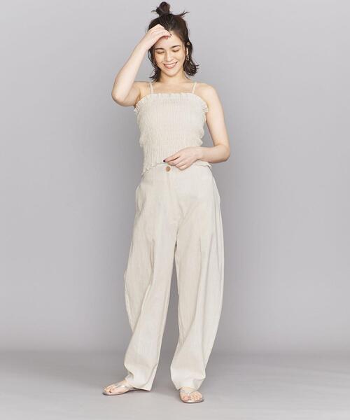 Lepidos（レピドス）の「＜Lepidos＞麻コットン ワンダラーパンツ -ウォッシャブル-（その他パンツ・レディース・ピンク/モカ/ナチュラル・S/M）」の16枚目の写真