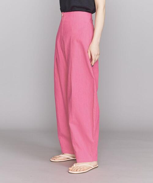 Lepidos（レピドス）の「＜Lepidos＞麻コットン ワンダラーパンツ -ウォッシャブル-（その他パンツ・レディース・ピンク/モカ/ナチュラル・S/M）」の7枚目の写真