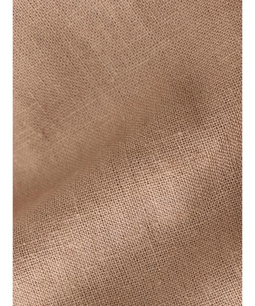 Green Parks(グリーンパークス)の「ベルギーリネン混 ガウチョパンツ(その他パンツ・レディース・ベージュ/ダークグレー/ミント・FREE)」の20枚目の写真