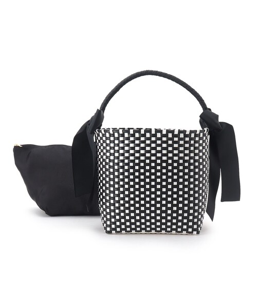 couture brooch(クチュールブローチ)の「◆メルカドバケットバッグ(ハンドバッグ・レディース・ベージュ/ブラック系・00)」の2枚目の写真