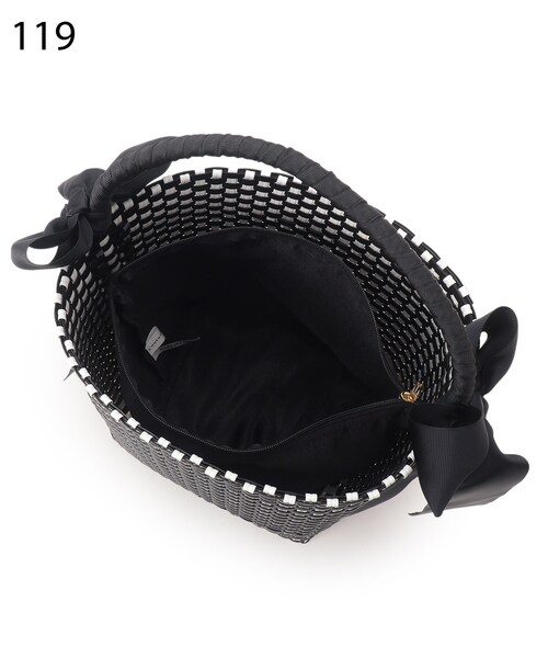 couture brooch(クチュールブローチ)の「◆メルカドバケットバッグ(ハンドバッグ・レディース・ベージュ/ブラック系・00)」の7枚目の写真