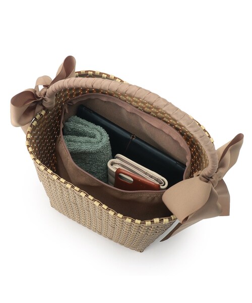 couture brooch(クチュールブローチ)の「◆メルカドバケットバッグ(ハンドバッグ・レディース・ベージュ/ブラック系・00)」の12枚目の写真