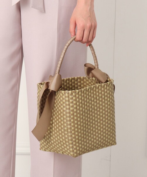 couture brooch(クチュールブローチ)の「◆メルカドバケットバッグ(ハンドバッグ・レディース・ベージュ/ブラック系・00)」の6枚目の写真