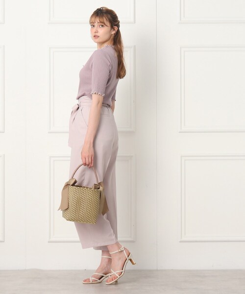 couture brooch(クチュールブローチ)の「◆メルカドバケットバッグ(ハンドバッグ・レディース・ベージュ/ブラック系・00)」の4枚目の写真