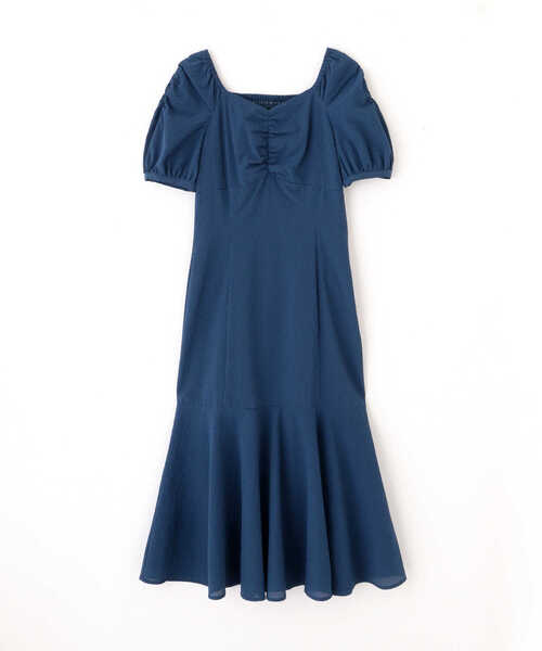 EDIT COLOGNE（エディットコロン）の「《EDIT COLOGNE》ストライプマーメイドワンピース（ワンピース・レディース・ネイビー/ブルー/ライトグリーン・SMALL/MEDIUM）」の12枚目の写真