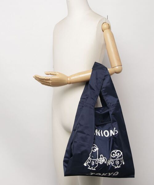 MINIONS(ミニオンズ)の「MINION ECO TOTE BAG (L)(エコバッグ/サブバッグ・レディース・ネイビー/イエロー・FREE)」の7枚目の写真