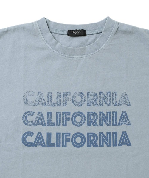 GLAZOS（グラソス）の「天竺・ドロップショルダーピグメント加工半袖Tシャツ（Tシャツ/カットソー・キッズ・オフホワイト/グリーン/チャコールグレー/ライトブルー・150cm/170cm/160cm/140cm/130cm）」の7枚目の写真