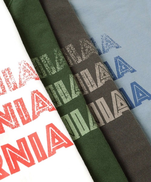 GLAZOS（グラソス）の「天竺・ドロップショルダーピグメント加工半袖Tシャツ（Tシャツ/カットソー・キッズ・オフホワイト/グリーン/チャコールグレー/ライトブルー・150cm/170cm/160cm/140cm/130cm）」の13枚目の写真