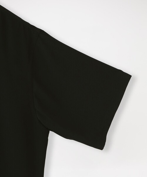 LOVELESS（ラブレス）の「ラウンドスタッズ オープンカラーシャツ（シャツ/ブラウス・メンズ・ブラック・M/L）」の4枚目の写真