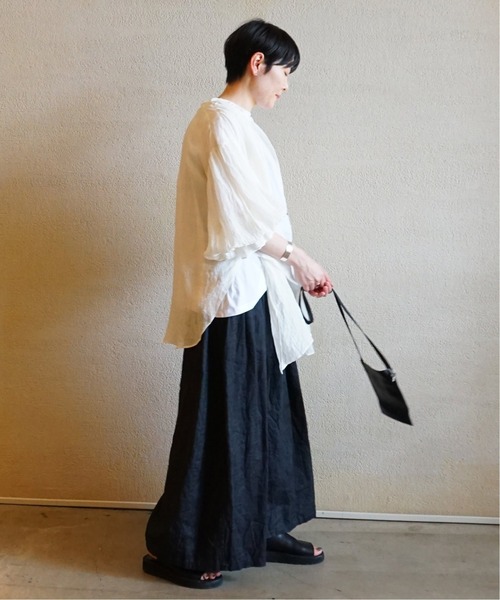 ジャーナルスタンダードラックス リネンキャンバスキュロット ビッグ5PKキュロット（サロペット/オーバーオール）｜JOURNAL