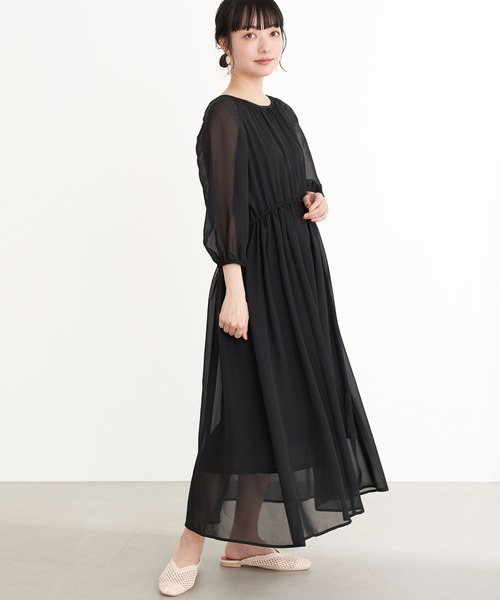 セール ブランド古着 7分袖ワンピース ワンピース Earth Music Ecology アースミュージックアンドエコロジー のファッション通販 Zozoused