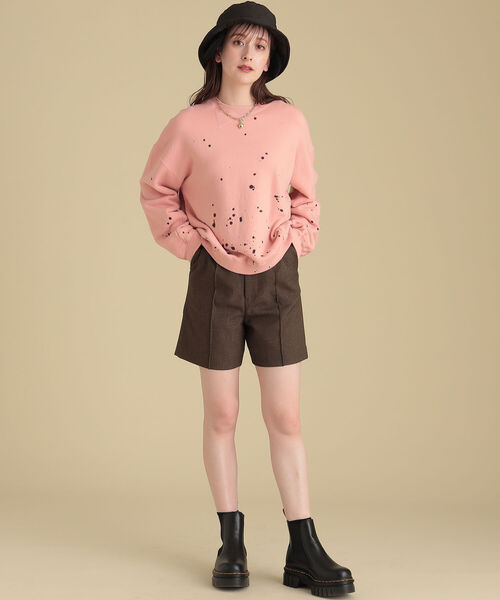 Ray BEAMS（レイビームス）の「Ray BEAMS / キルト イヤーフラップ ハット（ハット・レディース・ベージュ/ブラック・ONE SIZE）」の3枚目の写真