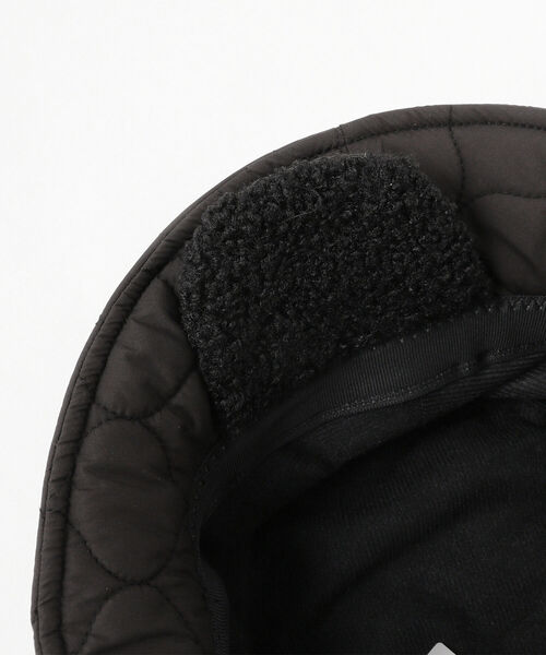 Ray BEAMS（レイビームス）の「Ray BEAMS / キルト イヤーフラップ ハット（ハット・レディース・ベージュ/ブラック・ONE SIZE）」の9枚目の写真