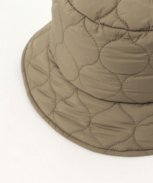 Ray BEAMS（レイビームス）の「Ray BEAMS / キルト イヤーフラップ ハット（ハット・レディース・ベージュ/ブラック・ONE SIZE）」の13枚目の写真