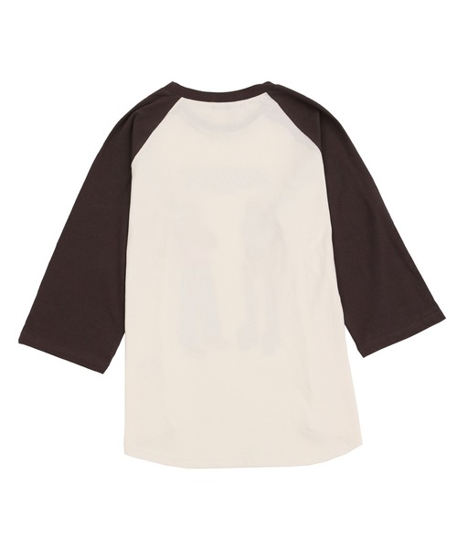 PUNYUS（プニュズ）の「90sアイコンラグランＴシャツ（Tシャツ/カットソー・レディース・ホワイト/グリーン/スミクロ・2/3/1/4）」の18枚目の写真