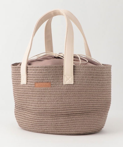 petit main(プティマイン)の「【miffy】カゴバッグ(かごバッグ・キッズ・モカ/ベージュ・FREE)」の7枚目の写真