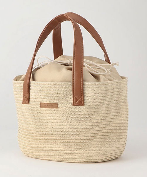 petit main(プティマイン)の「【miffy】カゴバッグ(かごバッグ・キッズ・モカ/ベージュ・FREE)」の8枚目の写真