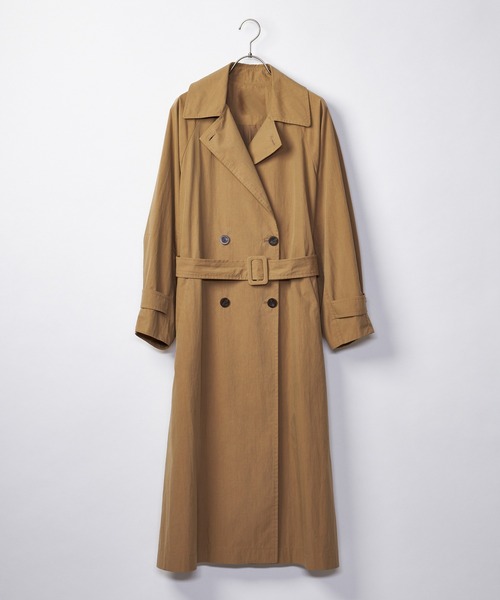 INED CLARO(イネドクラロ)の「オーバーサイズトレンチコート(トレンチコート・レディース・ブラック/キャメル・フリー)」の19枚目の写真